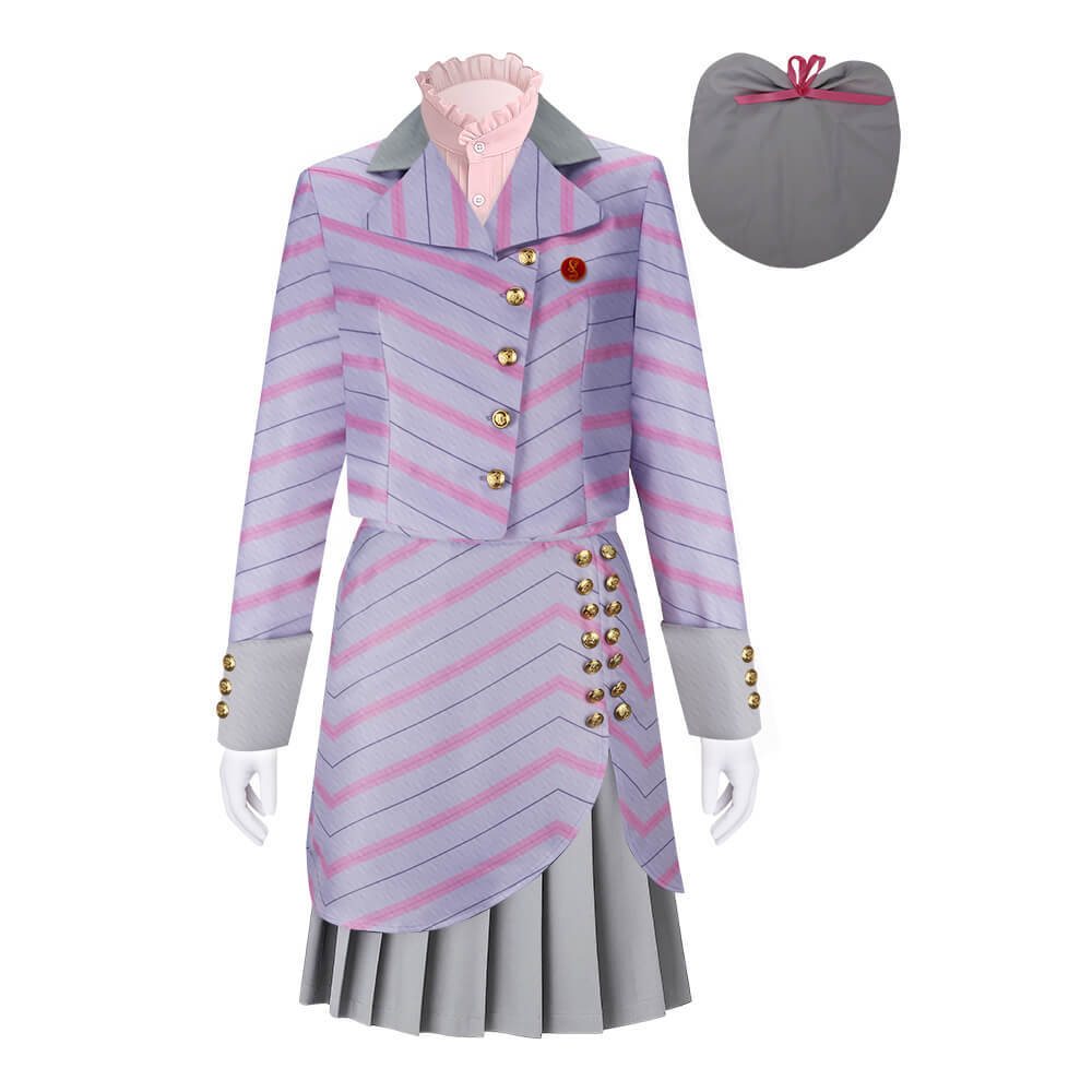 Wicked Glinda Upland Suit Cosplay Costume