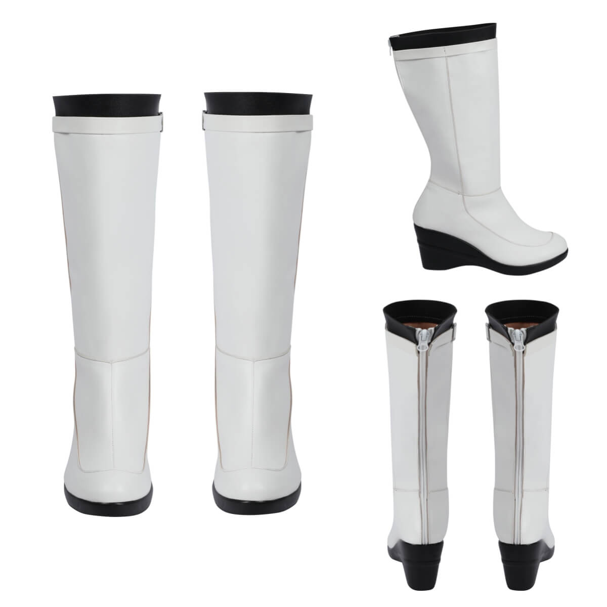 Fantastic Four First Steps Invisible Woman Cosplay Boots