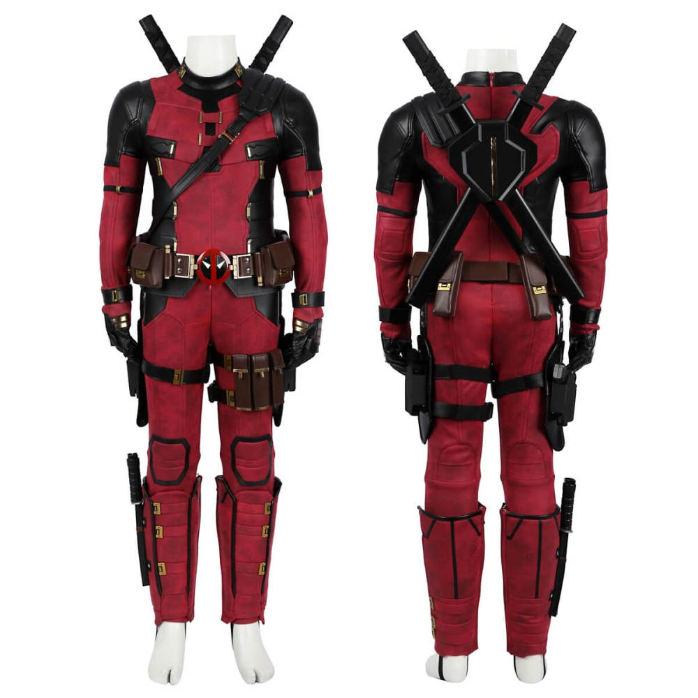 Kids Deadpool 3 Wade Wilson Cosplay Costume Deadpool & Wolverine