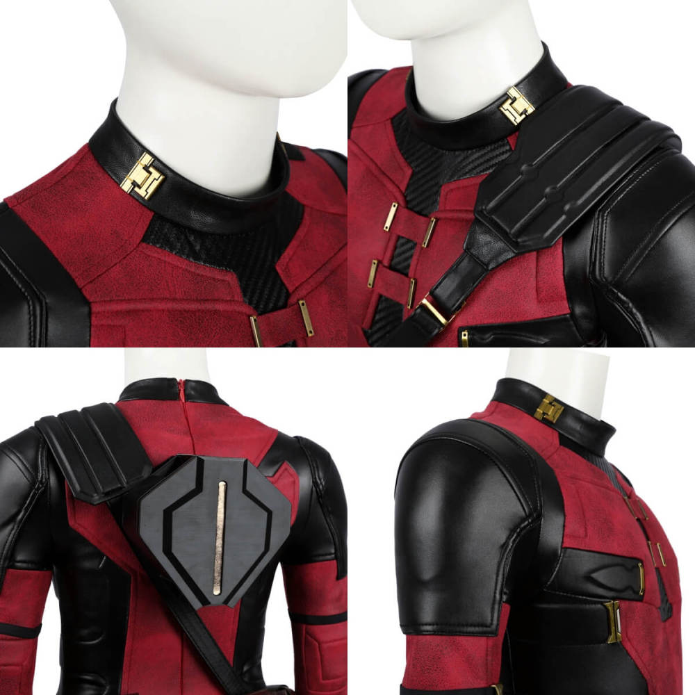 Kids Deadpool 3 Wade Wilson Cosplay Costume Deadpool & Wolverine