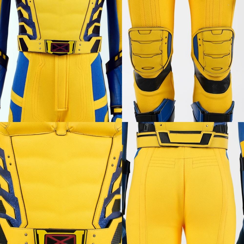 Kids Deadpool 3 Wolverine Suit Cosplay Costume Deadpool & Wolverine