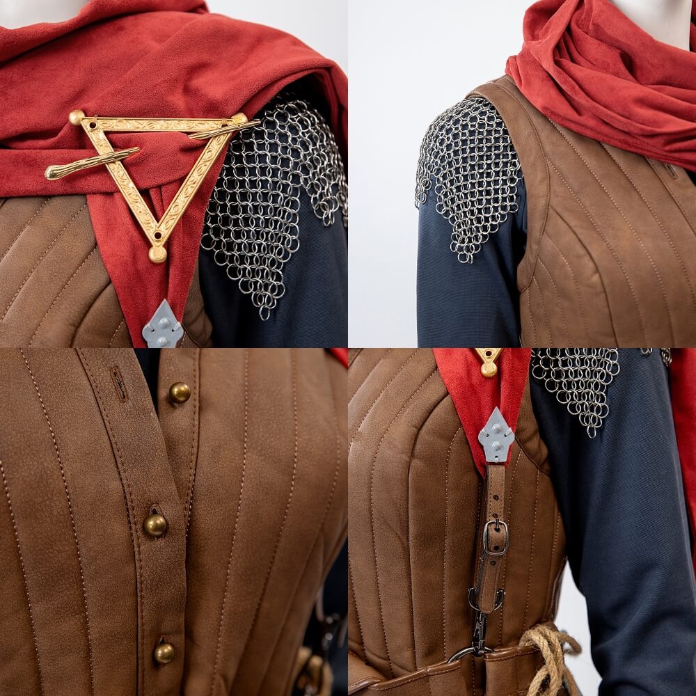 Split Fiction Mio Cosplay Costume Dragon Realm Outfits