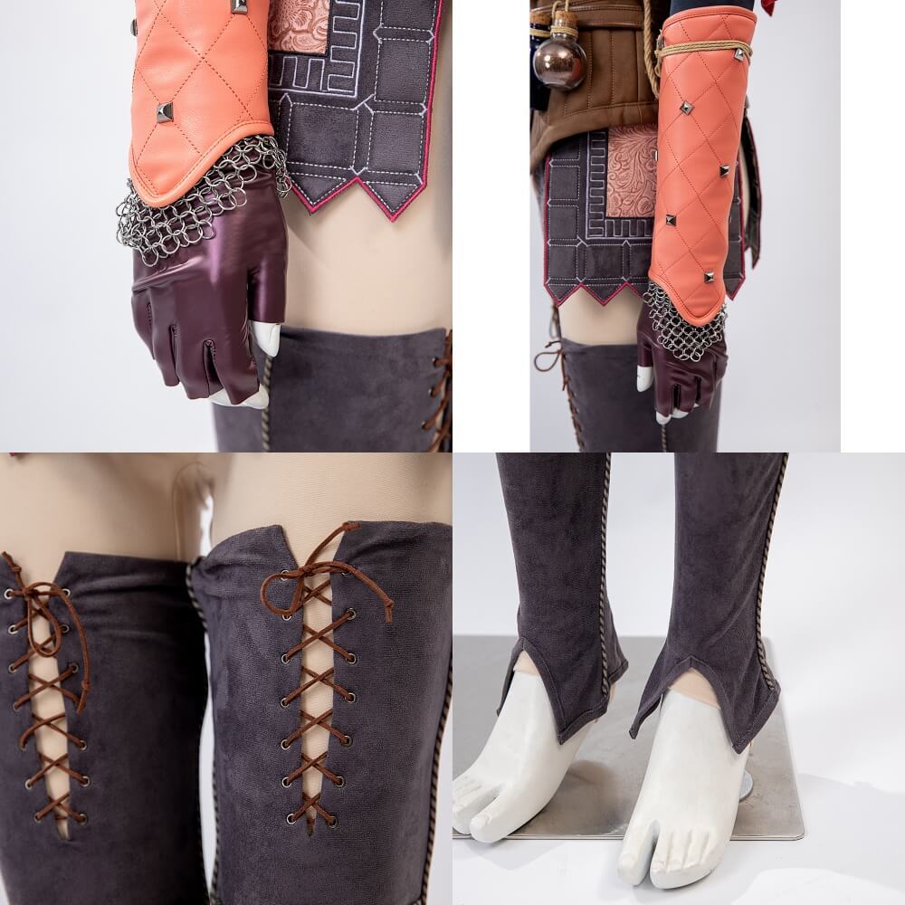 Split Fiction Mio Cosplay Costume Dragon Realm Outfits