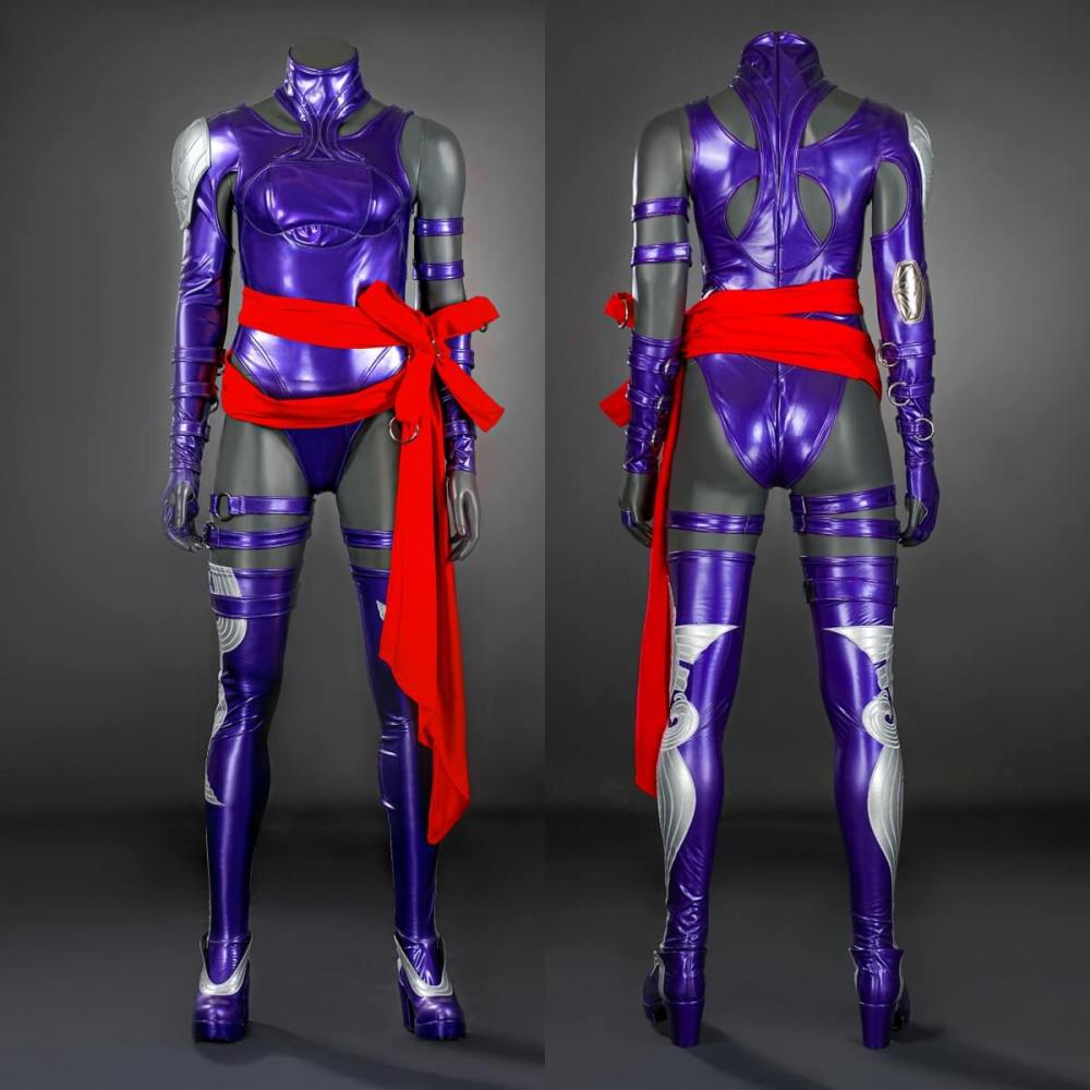 Rivals Psylocke Vengeance Cosplay Costume Top Level
