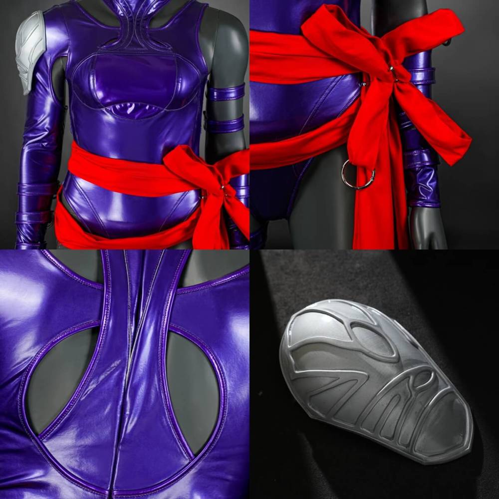 Rivals Psylocke Vengeance Cosplay Costume Top Level