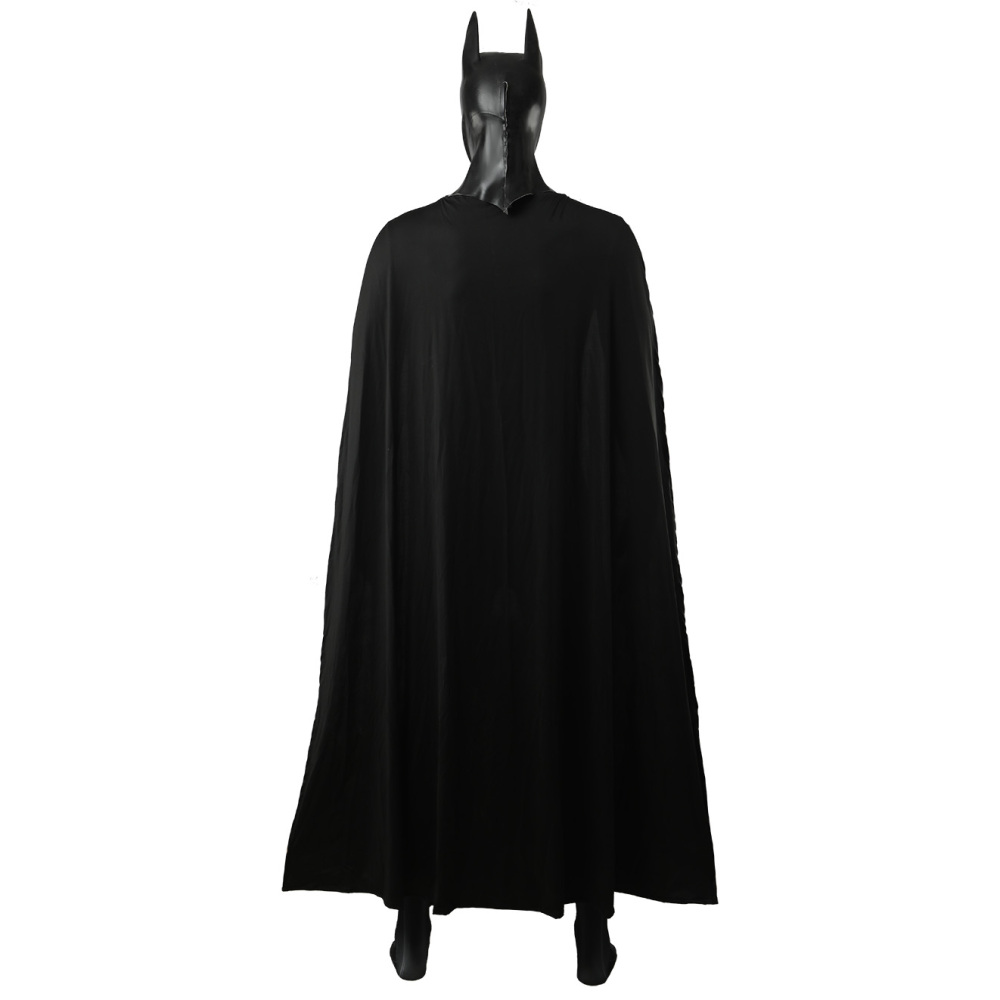 Batman The Dark Knight Cosplay Costume Bruce Wayne Jumpsuit Mask