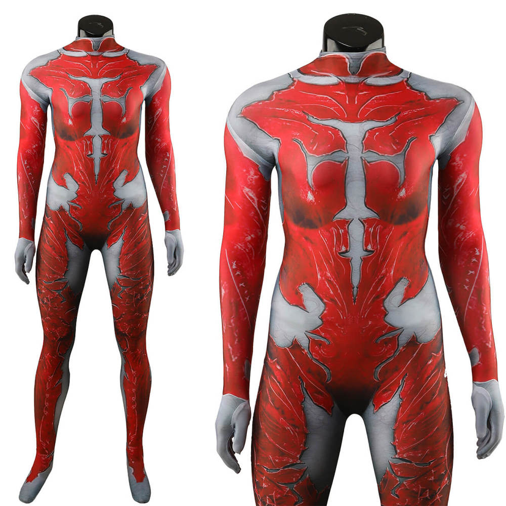 Orin The Red Cosplay Costume Baldur's Gate 3 Printed Bodysuit