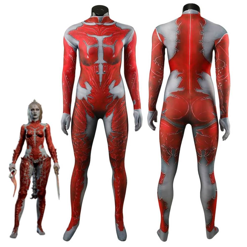 Orin The Red Cosplay Costume Baldur's Gate 3 Printed Bodysuit
