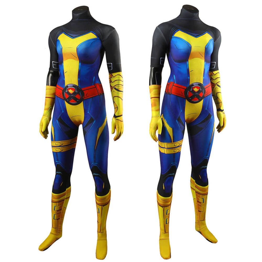 Rivas Magik Retro X-Uniform Bodysuit Cosplay Costume
