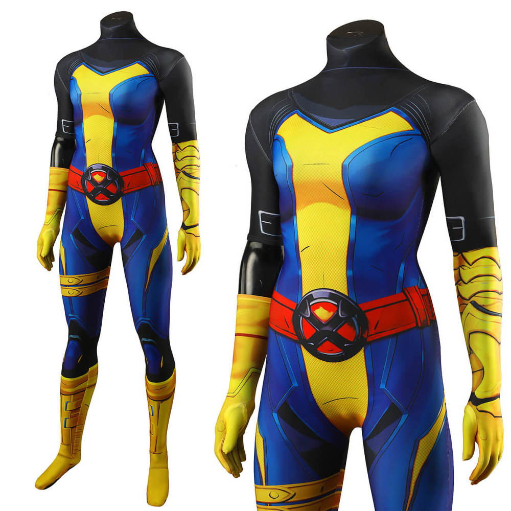 Rivas Magik Retro X-Uniform Bodysuit Cosplay Costume