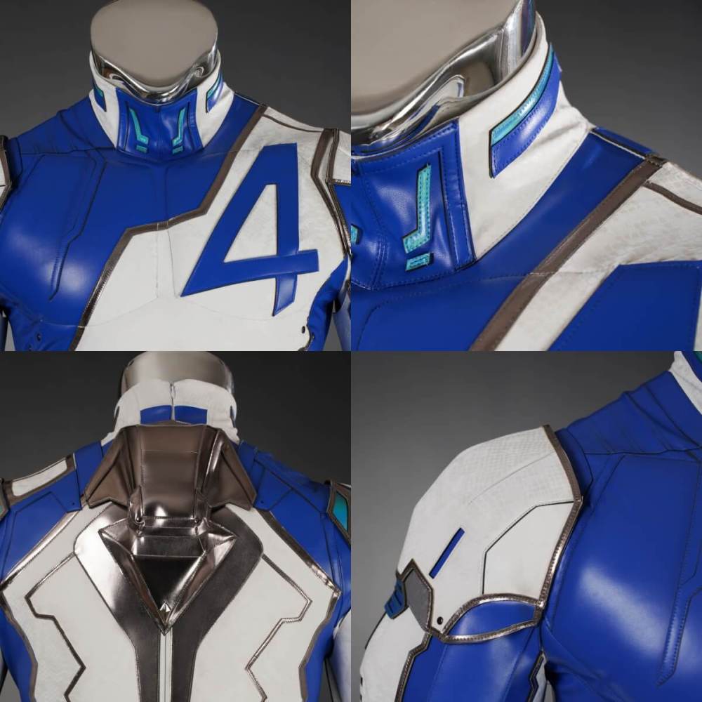 Rivals Mr. Fantastic Reed Richards Cosplay Costume Top Level