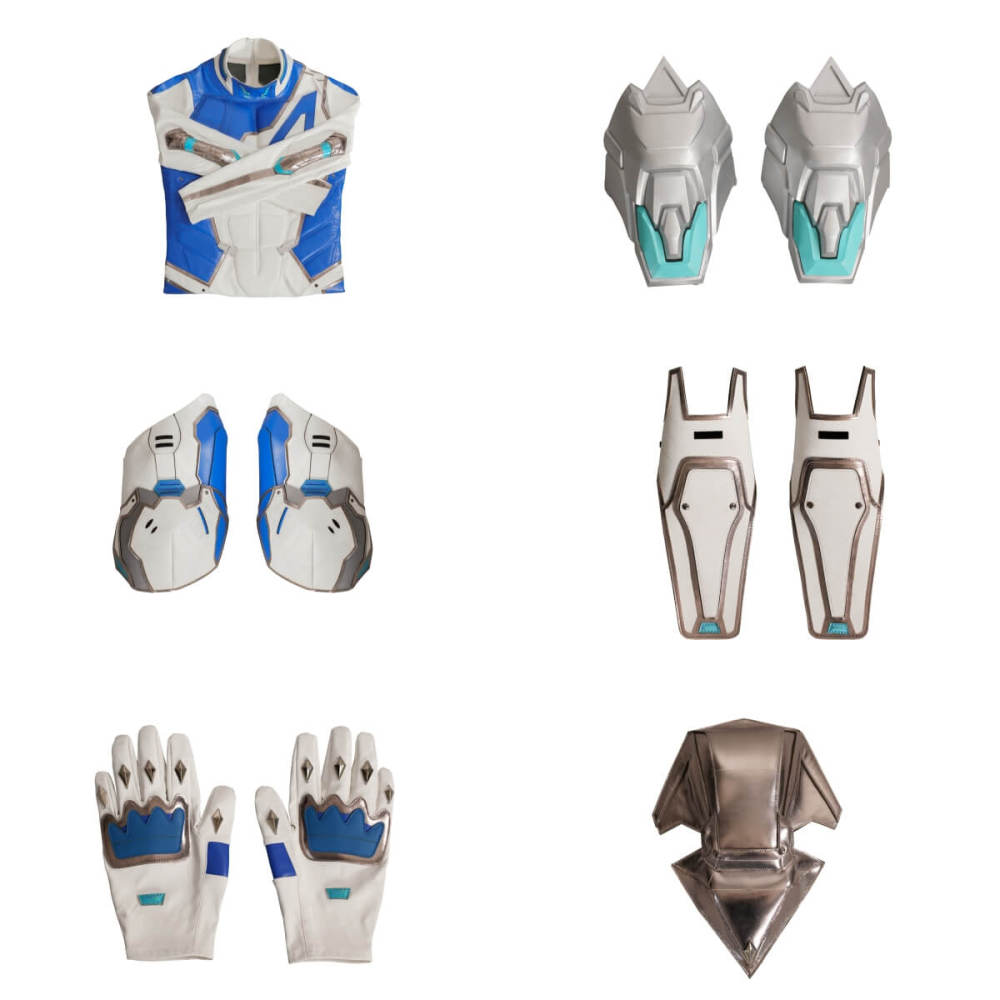 Rivals Mr. Fantastic Reed Richards Cosplay Costume Top Level
