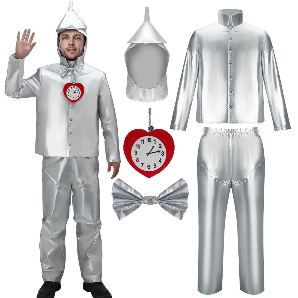 The Wizard of Oz Tin Woodman Cosplay Costume Nick Chopper