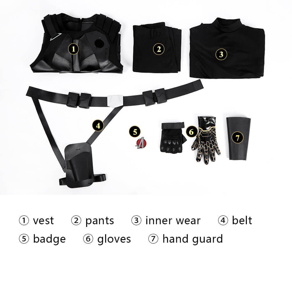 New Avengers Winter Soldier Cosplay Costume Thunderbolts