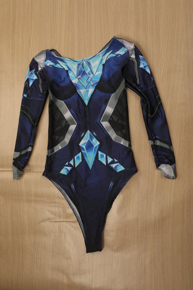 Emma Frost Blue Sapphire Swimwear Women's Summer Swimsuit Marvel Rivals Season 2