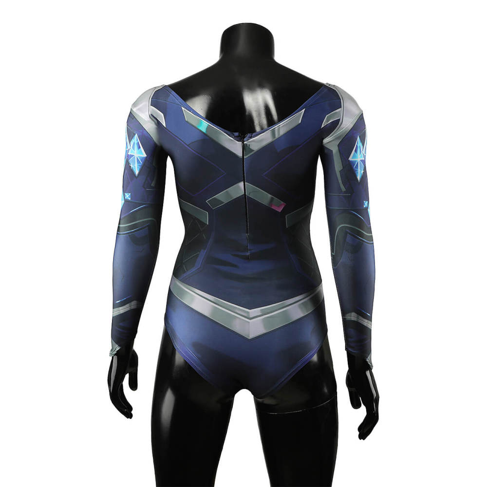 Emma Frost Blue Sapphire Swimwear Women's Summer Swimsuit Marvel Rivals Season 2