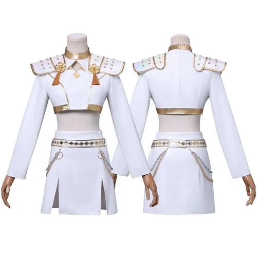 Kpop Demon Hunters Zoey Stage Outfits Cosplay Costume Hallowcos