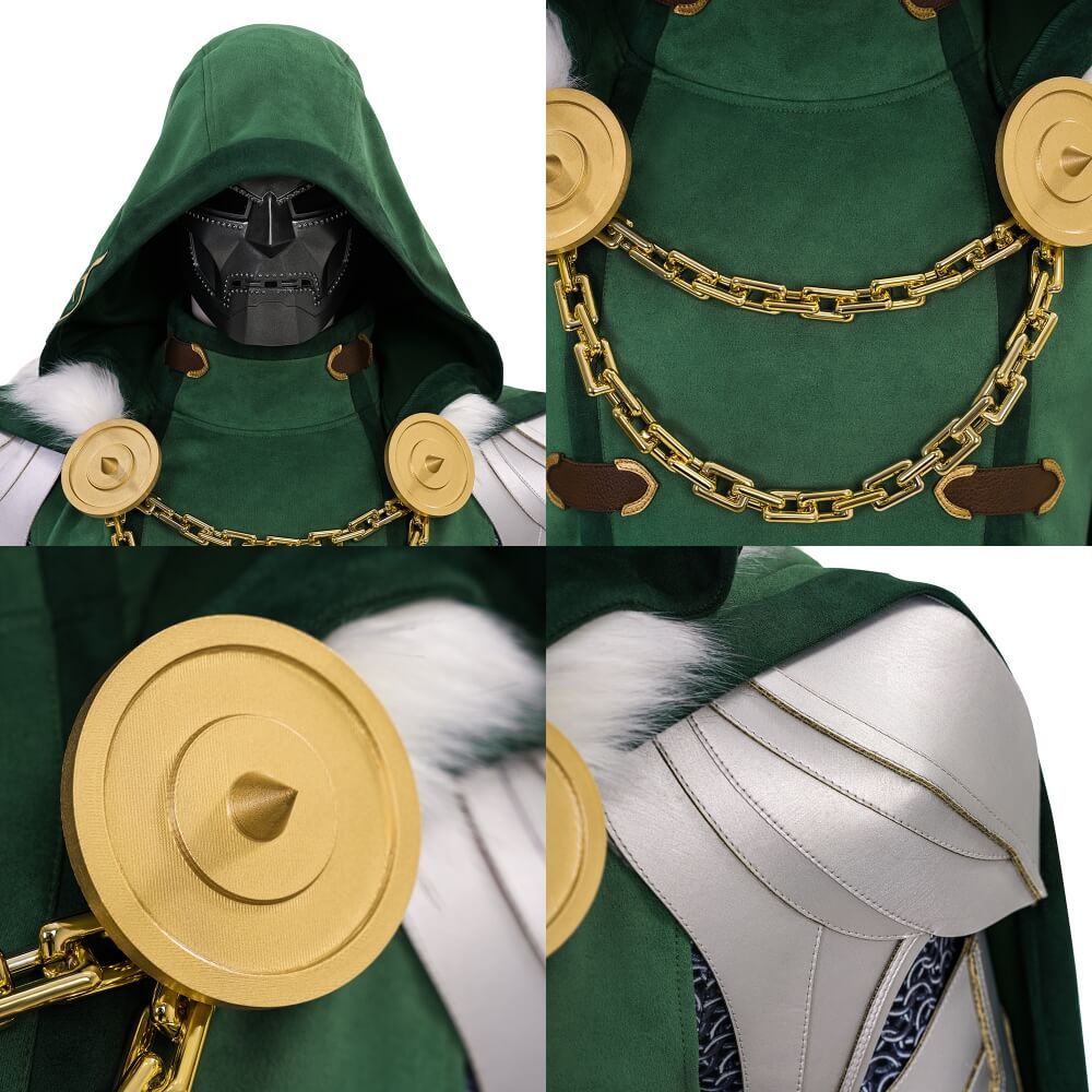 Doctor Doom Fighting Souls Cosplay Costume Top Level