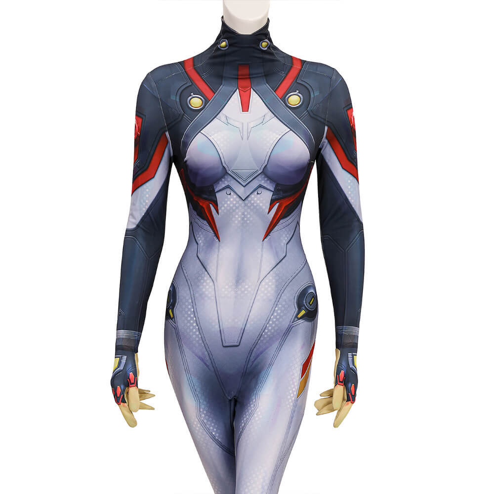Rivals Peni Parker Cosplay Costume Printed Jumpsuit