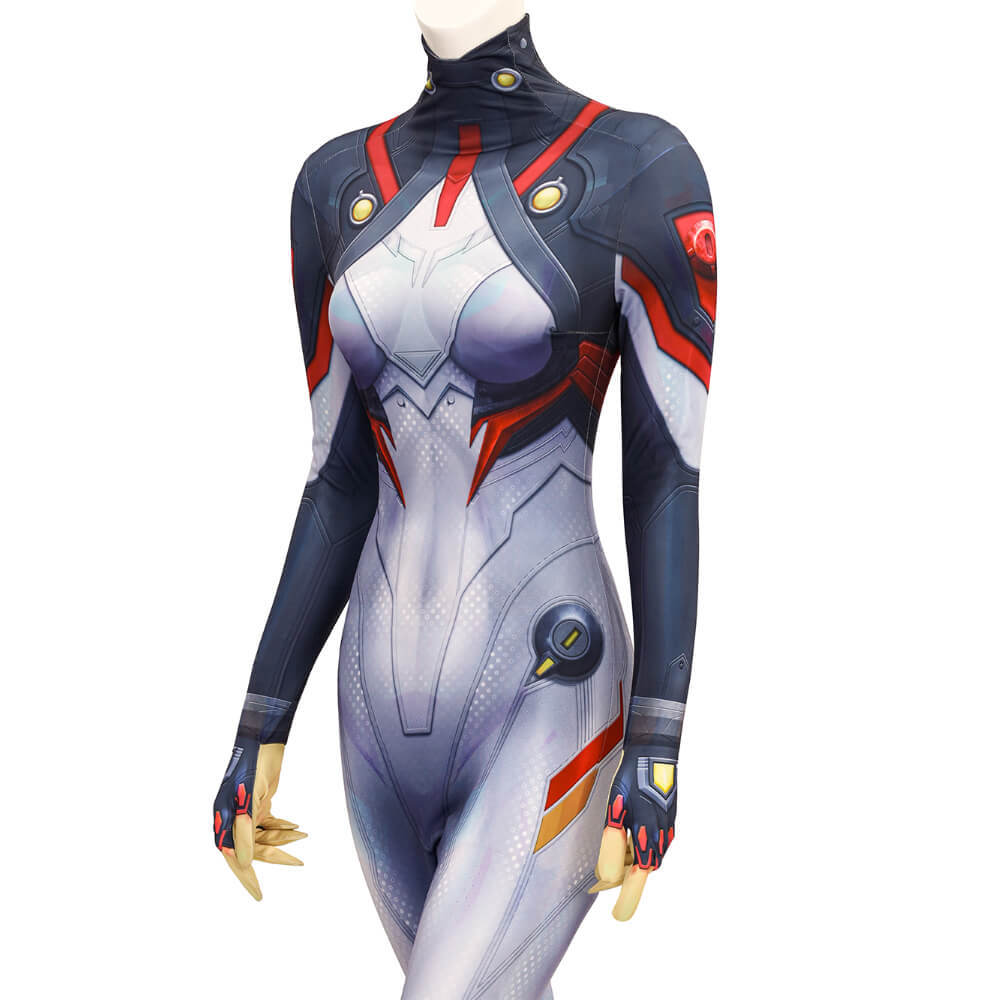 Rivals Peni Parker Cosplay Costume Printed Jumpsuit