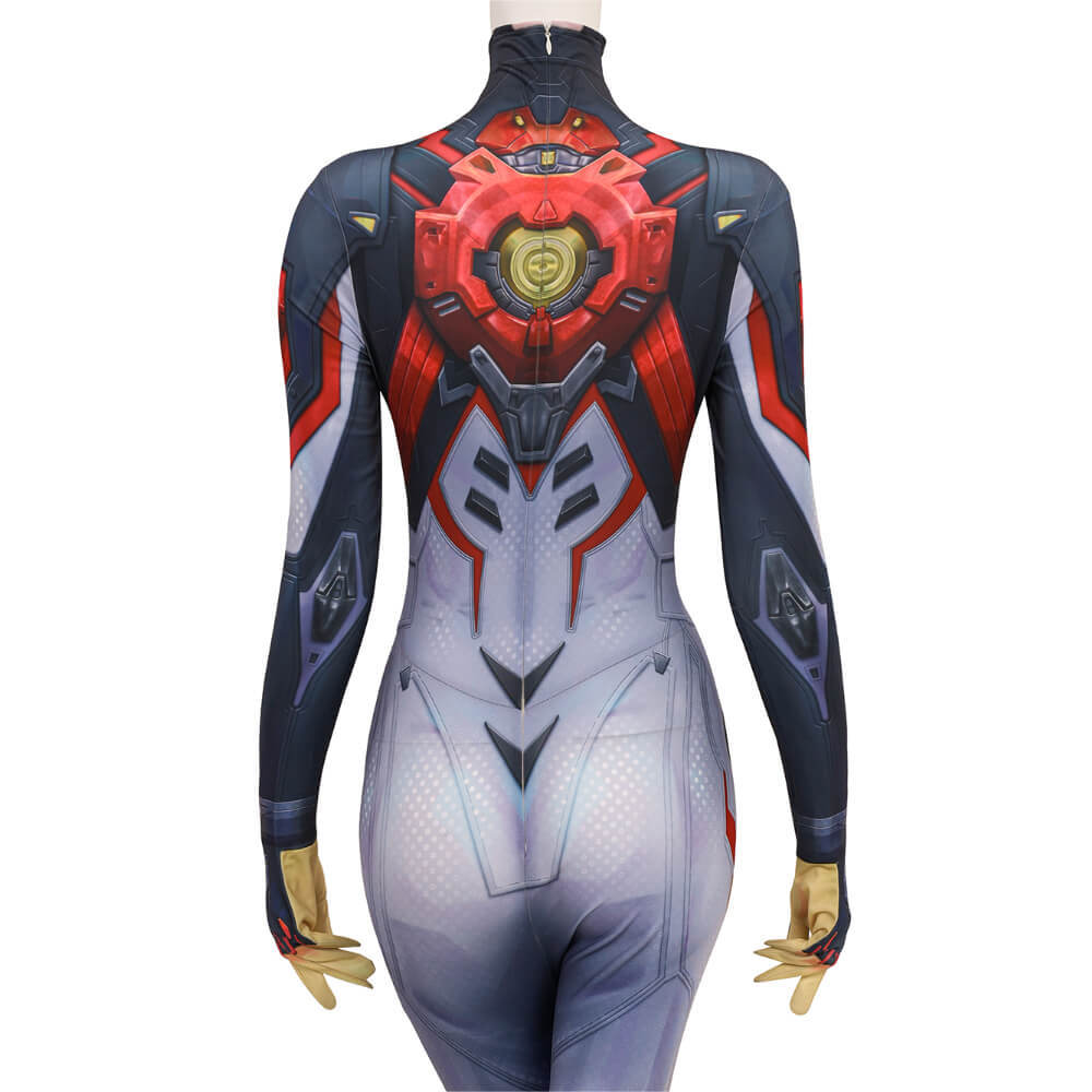 Rivals Peni Parker Cosplay Costume Printed Jumpsuit