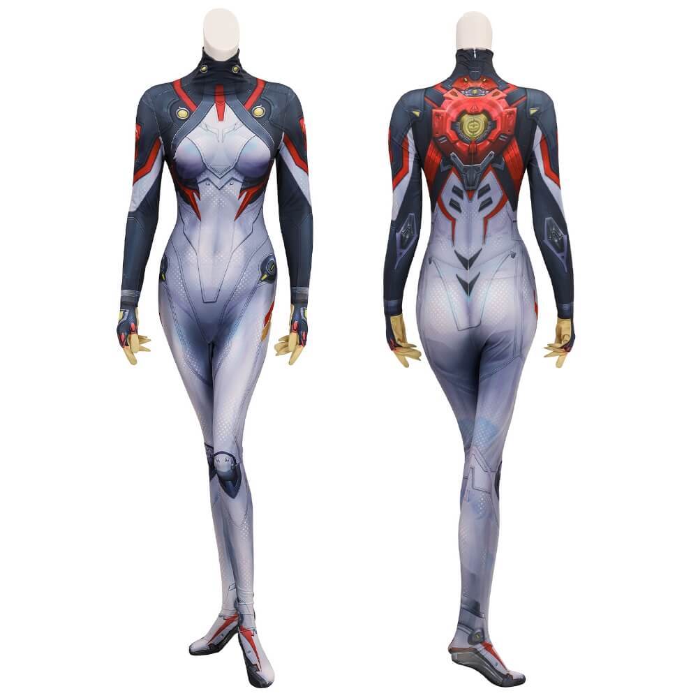 Rivals Peni Parker Cosplay Costume Printed Jumpsuit