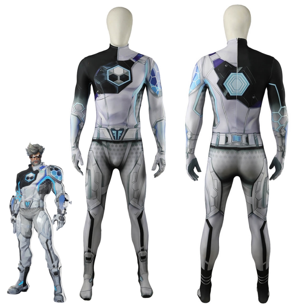 Rivals Mister Fantastic Future Foundation Skin Bodysuit Cosplay Costume Reed Richards