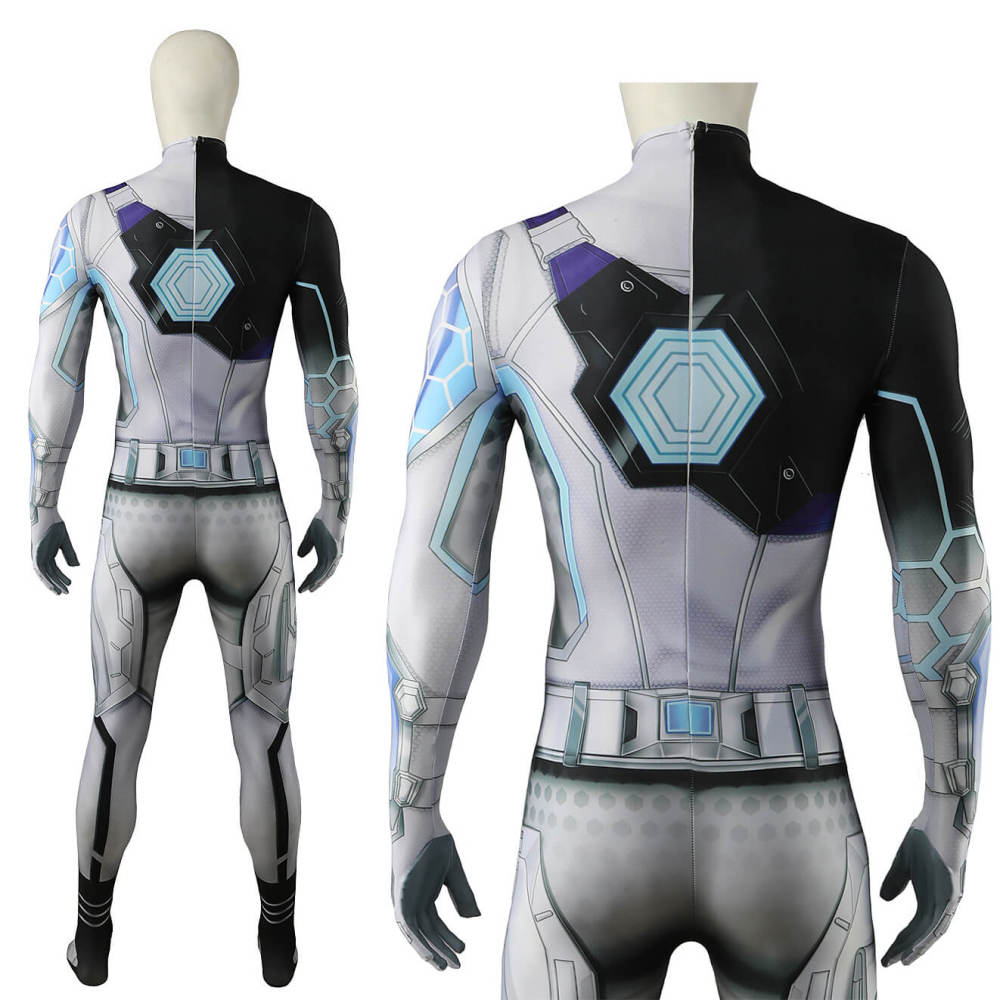 Rivals Mister Fantastic Future Foundation Skin Bodysuit Cosplay Costume Reed Richards