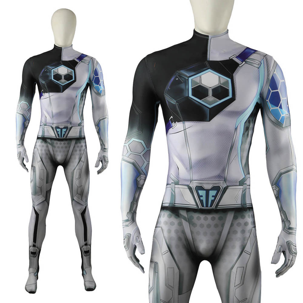 Rivals Mister Fantastic Future Foundation Skin Bodysuit Cosplay Costume Reed Richards