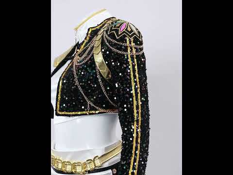 Kpop Demon Hunters Rumi Golden Stage Outfits Cosplay Costume