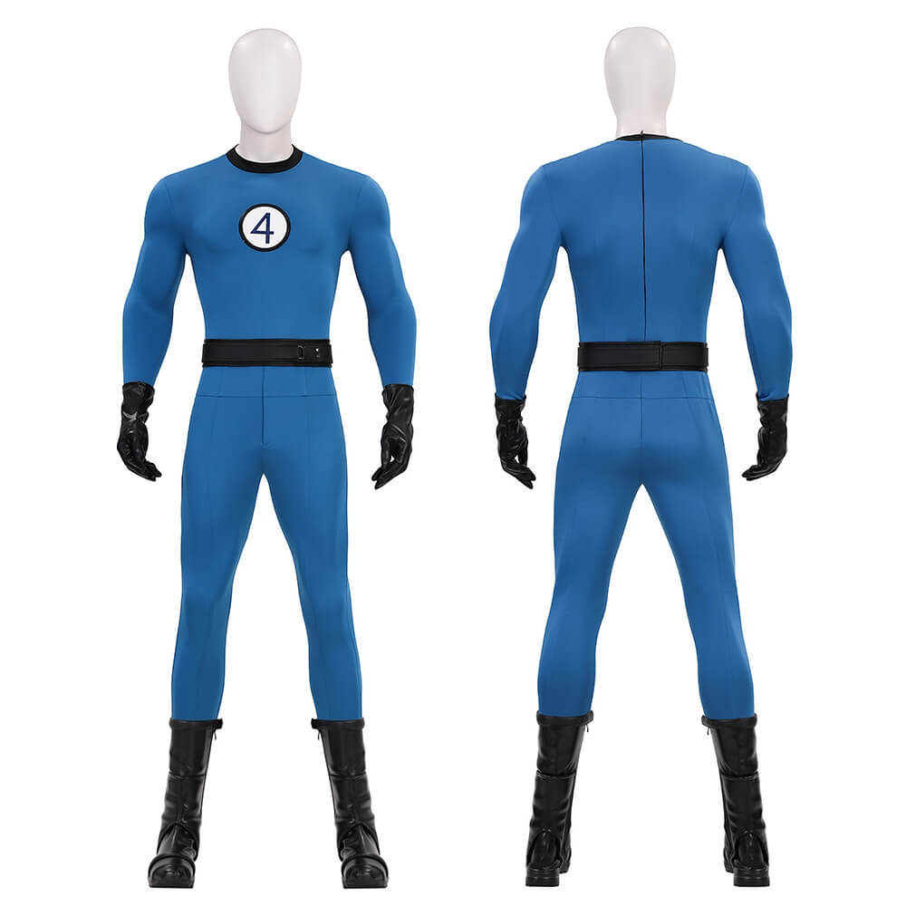 Fantastic Four Mister Fantastic Classic Suit Cosplay Costume
