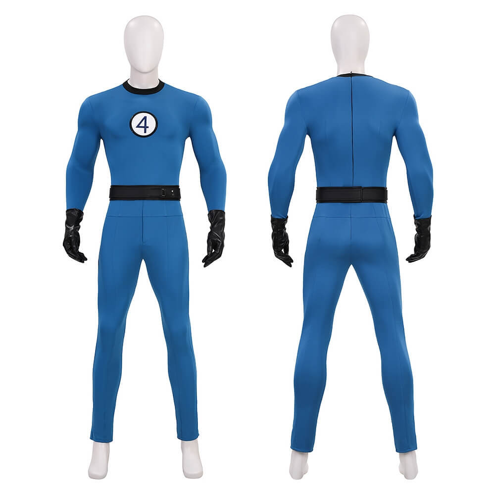 Fantastic Four Mister Fantastic Classic Suit Cosplay Costume