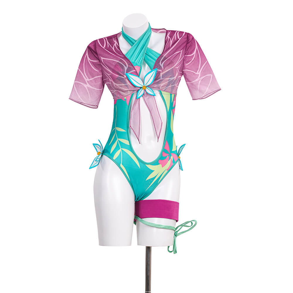 Rivals Psylocke Vengeance Swimsuit Cosplay Costume