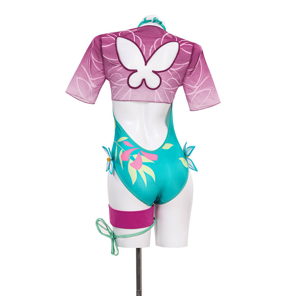 Rivals Psylocke Vengeance Swimsuit Cosplay Costume
