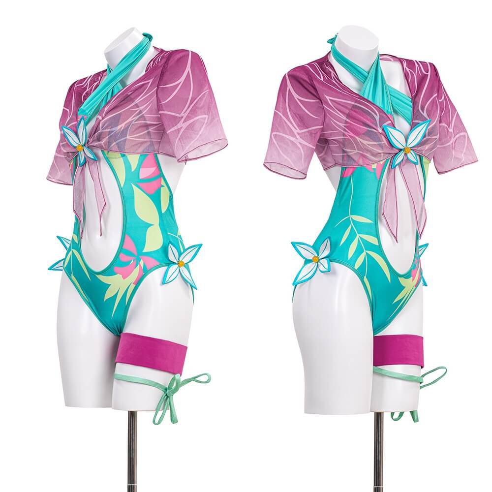 Rivals Psylocke Vengeance Swimsuit Cosplay Costume
