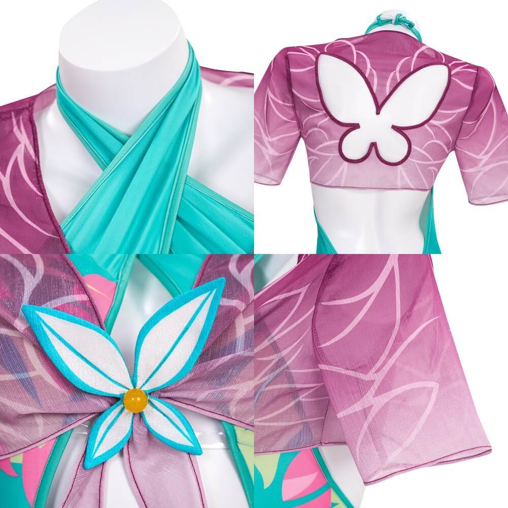 Rivals Psylocke Vengeance Swimsuit Cosplay Costume