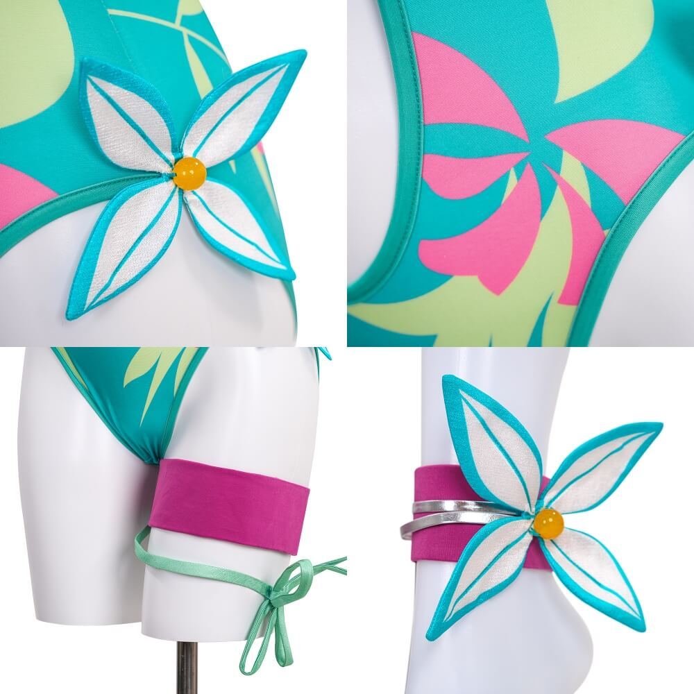 Rivals Psylocke Vengeance Swimsuit Cosplay Costume