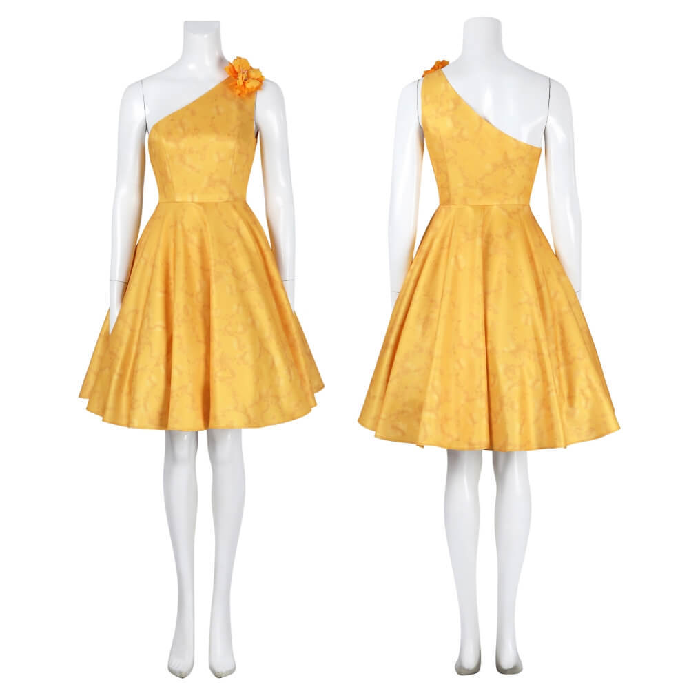 Zootopia 2 Judy Hopps Yellow Dress Cosplay Costume