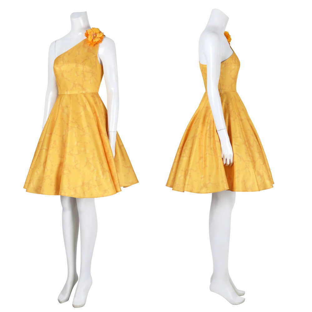 Zootopia 2 Judy Hopps Yellow Dress Cosplay Costume