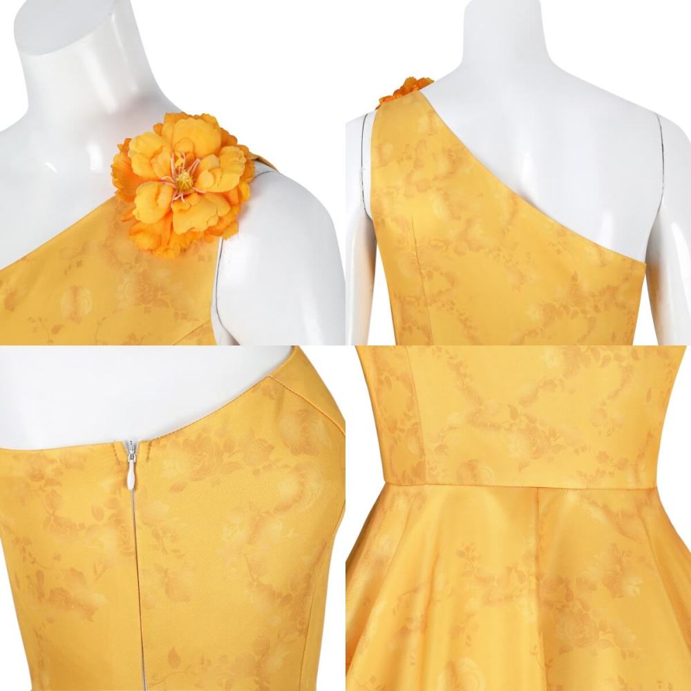 Zootopia 2 Judy Hopps Yellow Dress Cosplay Costume