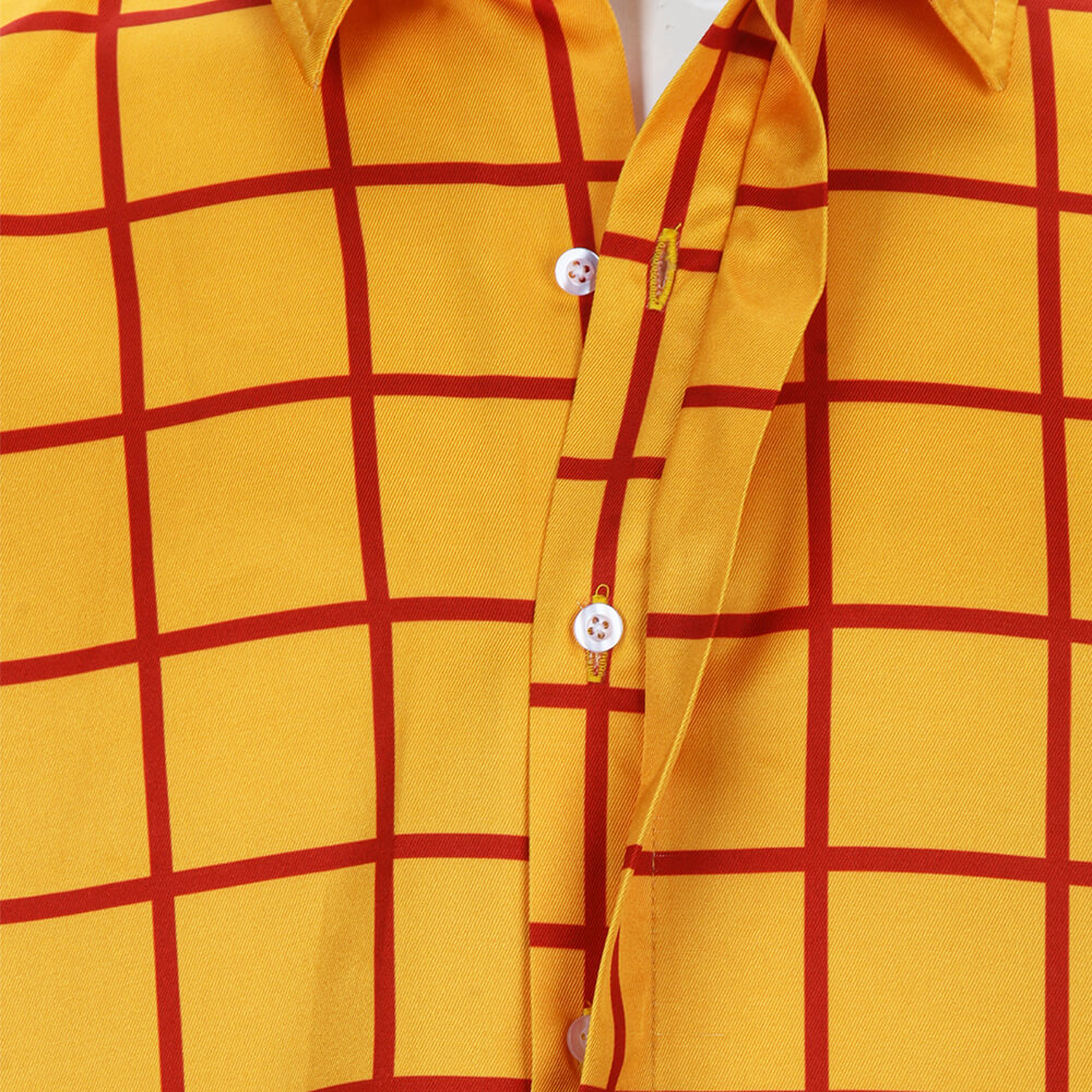 Toy Story Woody Cowboy Tops Cosplay Costume