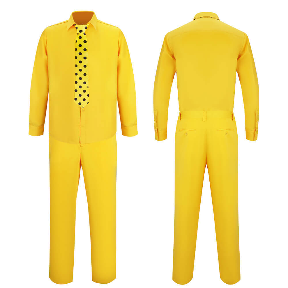 Curious George Man with the Yellow Hat Costume Ted Cosplay (M-XXL Ready to Ship)