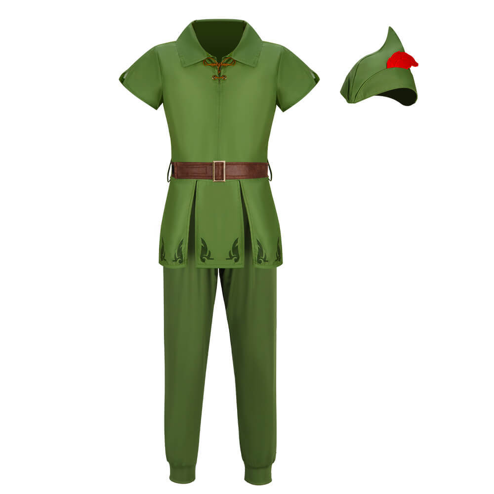 Kids Peter Pan Cosplay Costume For Halloween