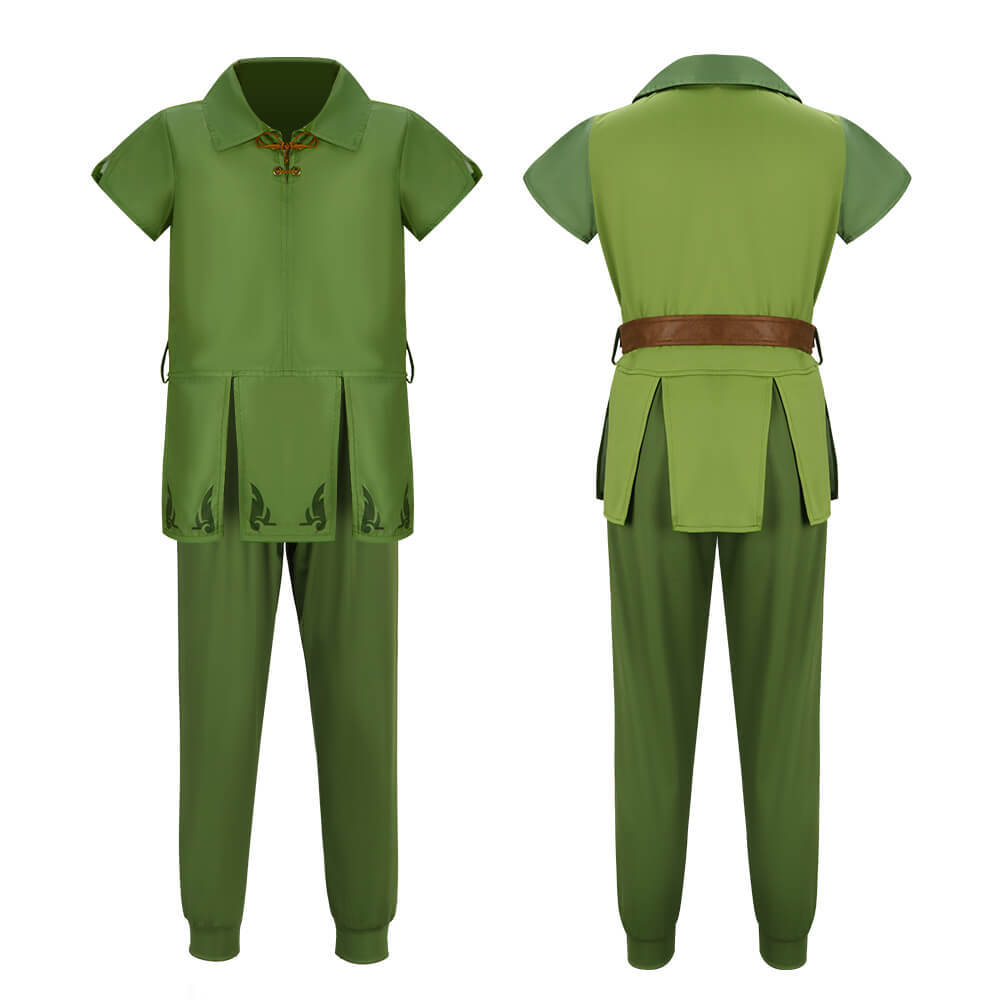 Kids Peter Pan Cosplay Costume For Halloween