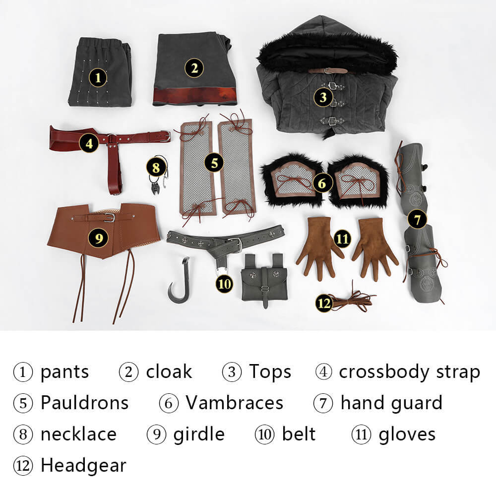 The Witcher 4 Ciri Cosplay Costume