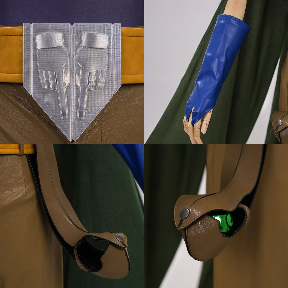 Gyro Zeppeli Cosplay Costume JoJos