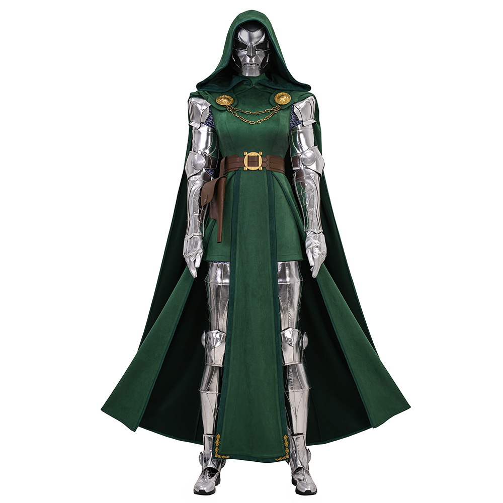 Doctor Doom Female Style Cosplay Costume Hallowcos