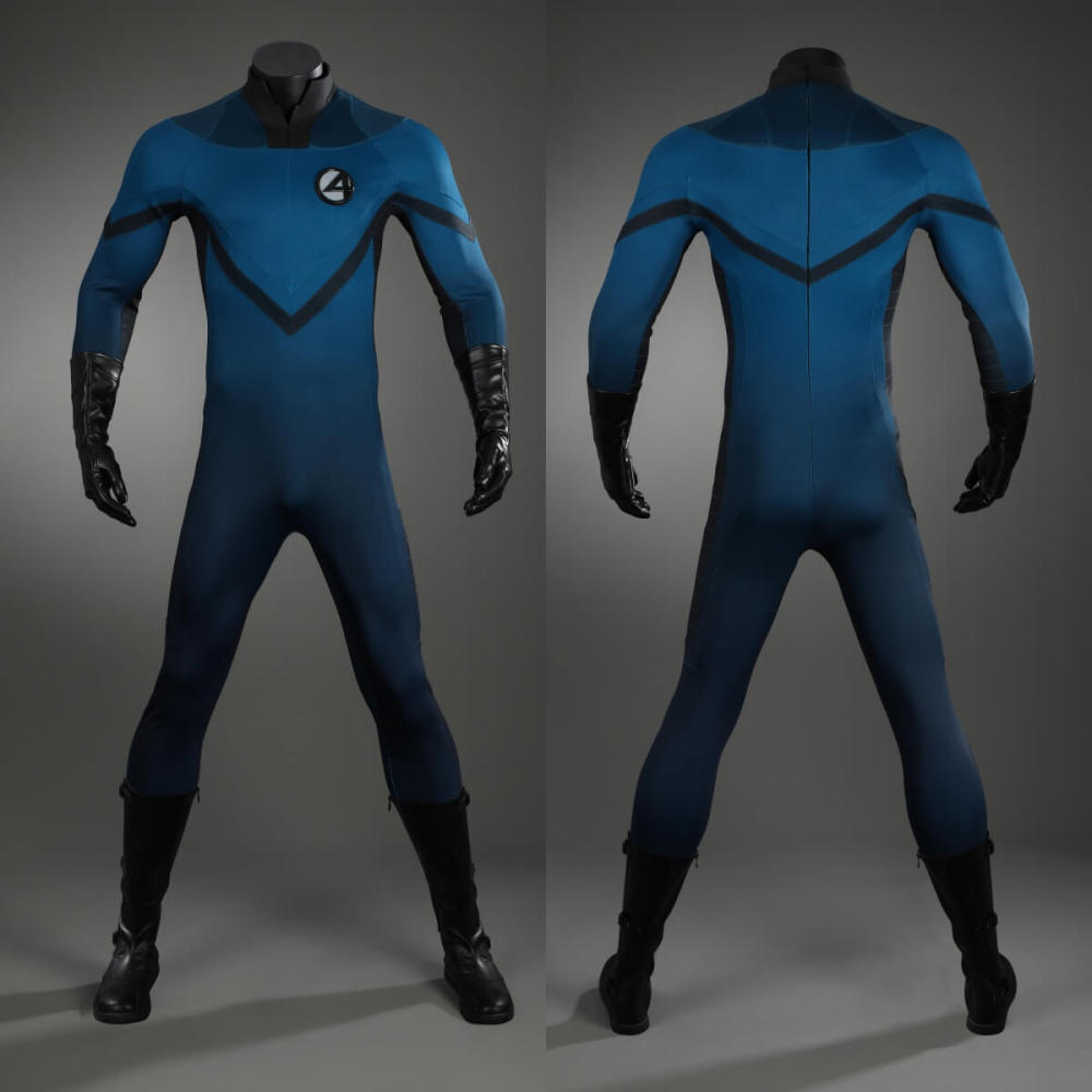 Human Torch Fantastic Four 2005 Cosplay Costume Johnny Storm