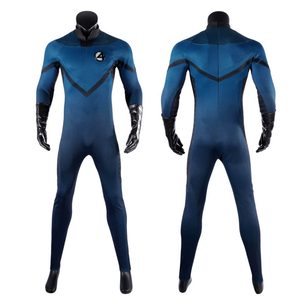 Human Torch Fantastic Four 2005 Cosplay Costume Johnny Storm
