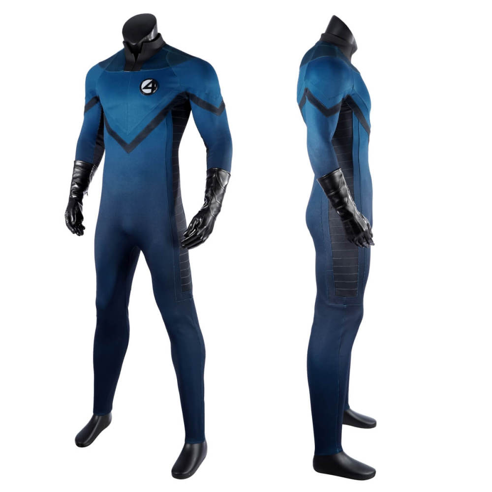 Human Torch Fantastic Four 2005 Cosplay Costume Johnny Storm